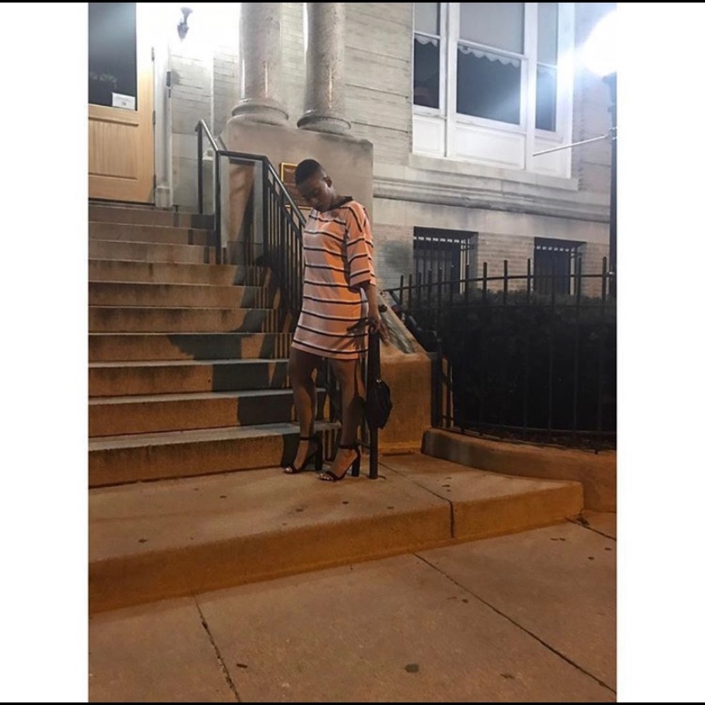 Oversized T-shirt Dress